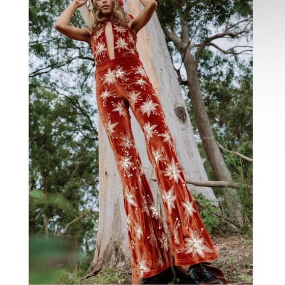 LENNI the label: CHROMATIC JUMPSUIT - RUST - Anthro - Picture 5 of 5